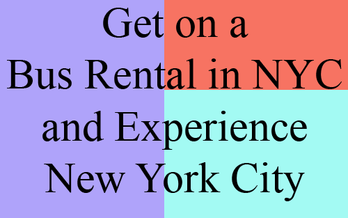 Bus Rental in NYC