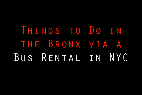 bus rental in NYC