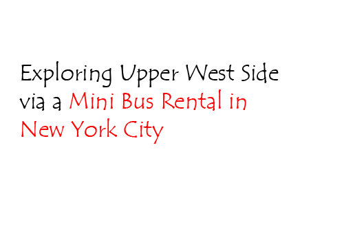 Mini Bus Rental in New York City